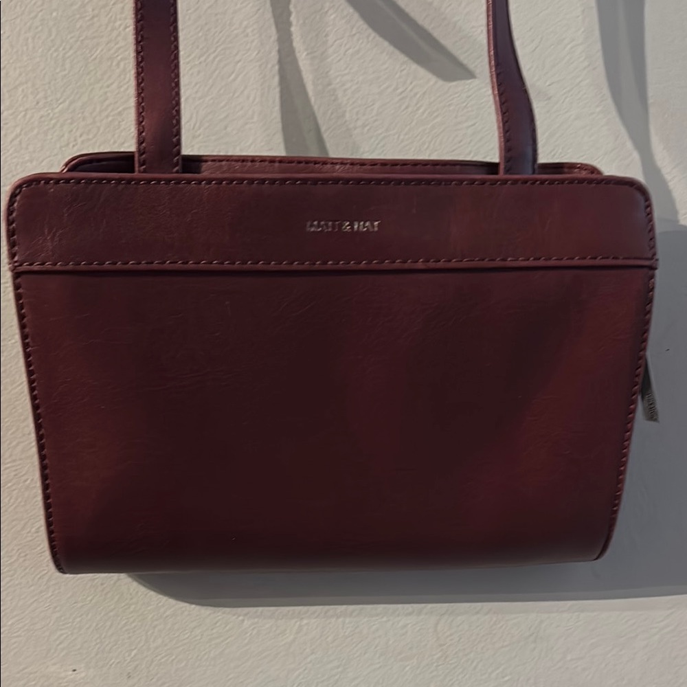 Matt & Nat Maroon Bag